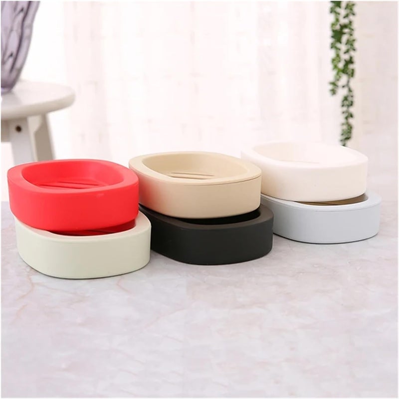 Soap Dispenser Set Bathroom Accessories Set 4PCS Soap Dispenser Bottle Dish Washroom Toothbrush Holder Cup Suit Home Decoration(Brown) - Image 5
