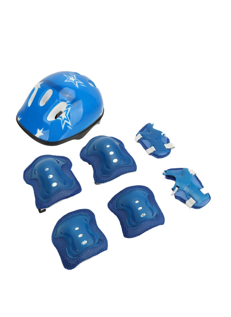 Velaurs - Children's Bicycle Helmet Set Sports Cycling Protective Gear Set Suitable for 5 to 14 Years Old - Image 1