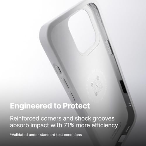 RhinoShield Phone Case Compatible with iPhone 17 SolidX Reinforced ShockAbsorbing Protection Minimal and Slim Design with Military Grade Drop Protection Classic Black - Image 3