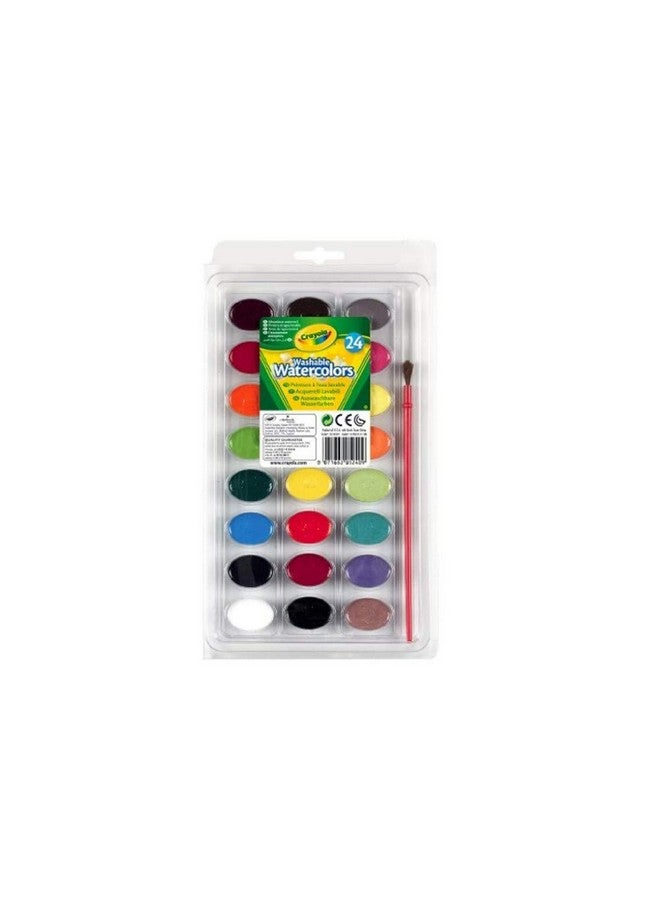 Crayola Washable Watercolors24 Colors - Image 1