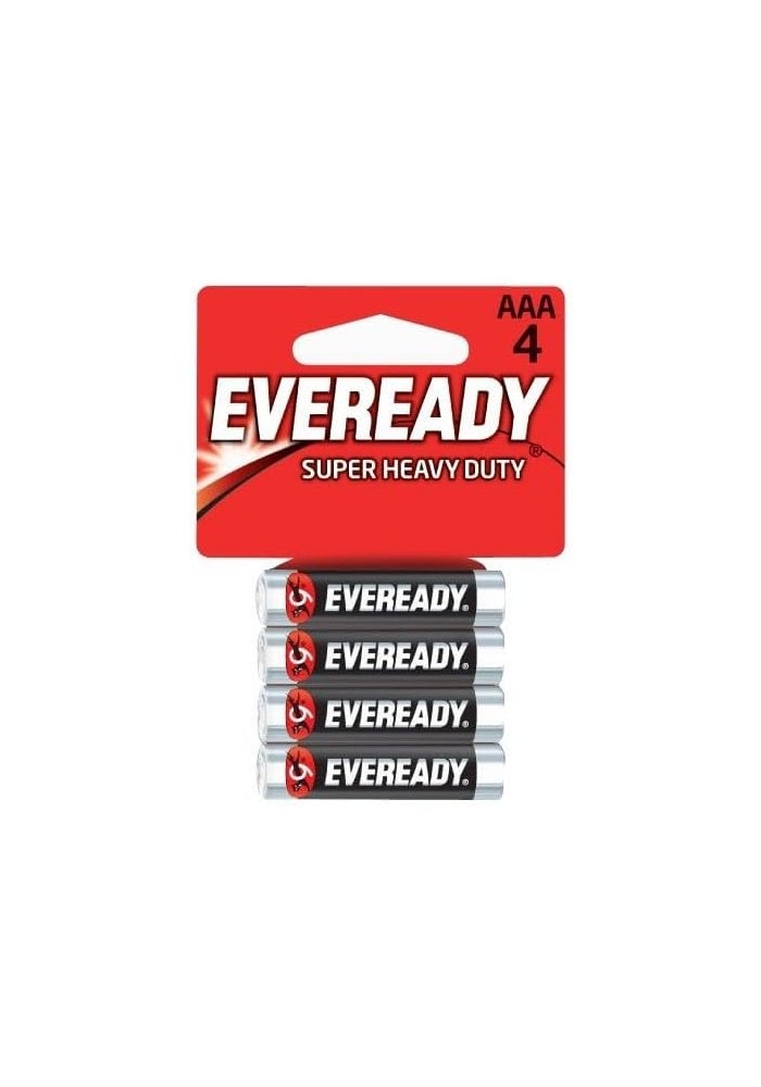 Eveready Super Heavy Duty AAA Batteries - 4 Pack - Image 2