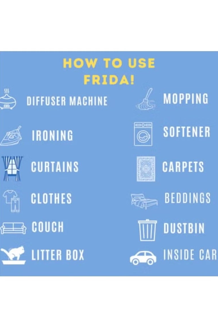 فريدا منظف ومعطر لجميع الأسطح المنزلية برائحة التوت البري، 480 مل - Image 3