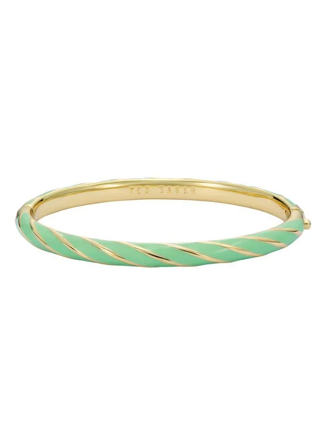 تيد بيكر TRINITY: Twist Enamel Hinged Bangle Bracelet