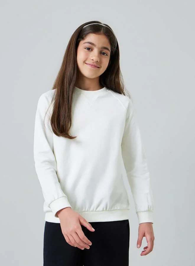 ستايلي Teen Unisex Cotton Regular Fit Sweatshirt