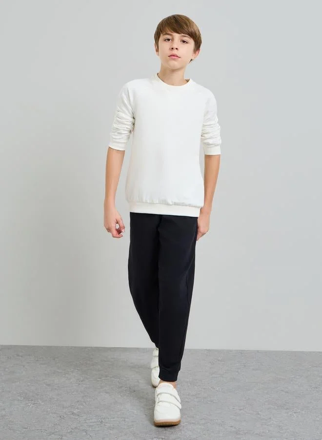 ستايلي Teen Unisex Cotton Regular Fit Sweatshirt