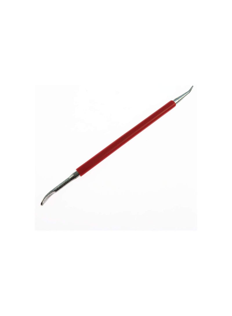 3pcs Leather Press Rub Tool Modeling Point Stylus Modelling Carving Tool Spoon Balls Embossing Carving Blade Press Tool
