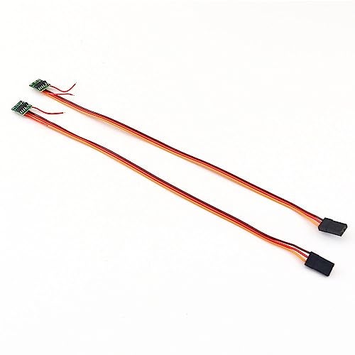 SoloGood 2Pcs Micro 1A Mini ESC DIY TwoWay Forward and Reverse Brushed DC 5V JR Connector ESC for Mini RC Model Aircraft Drones - Image 1