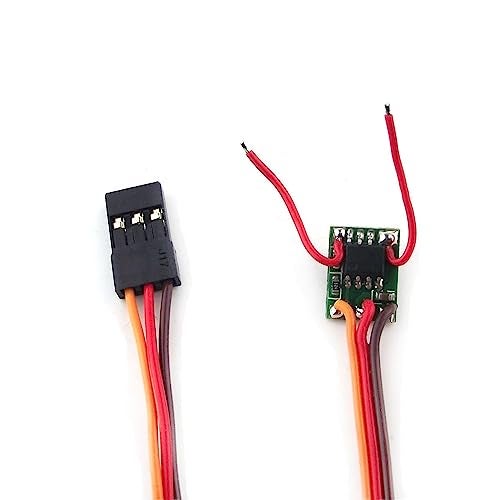 SoloGood 2Pcs Micro 1A Mini ESC DIY TwoWay Forward and Reverse Brushed DC 5V JR Connector ESC for Mini RC Model Aircraft Drones - Image 5