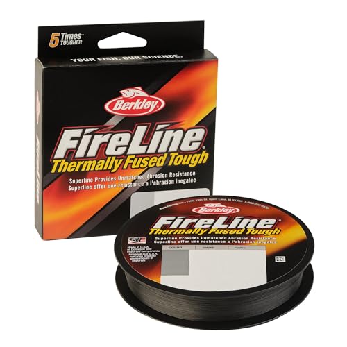 Berkley FireLine Superline Smoke 30lb 136kg 300yd 274m Fishing Line Suitable for Freshwater Environments - Image 1
