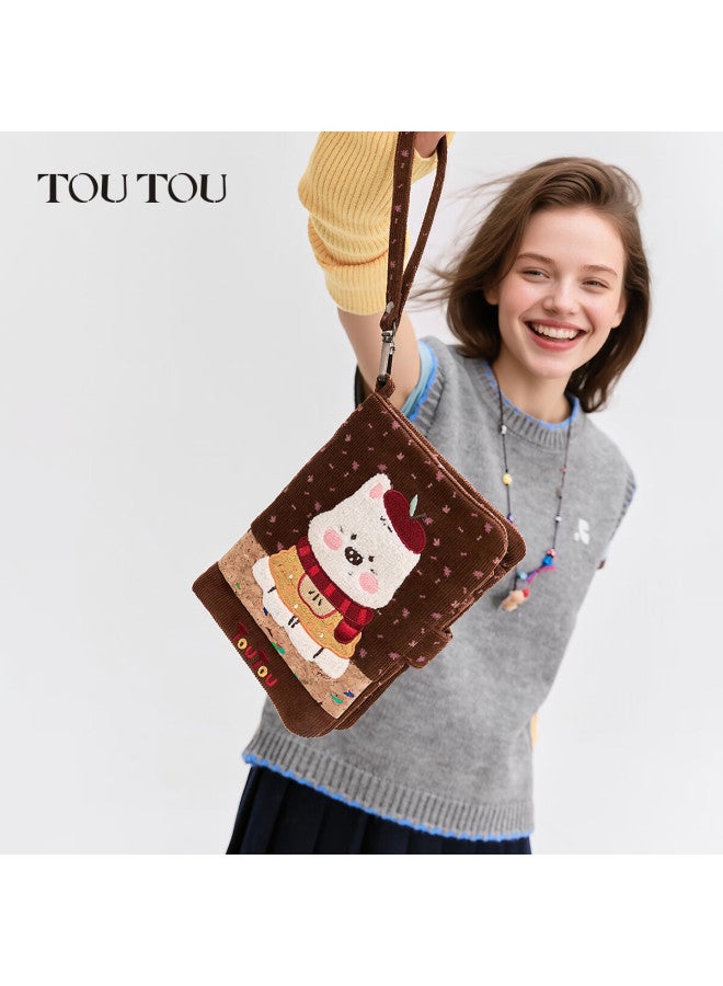 Toutou  New Highland Apple Storage Passport Wallet 3.8-in-1 Wallet Women's Day Gift For Girlfriend - Image 1