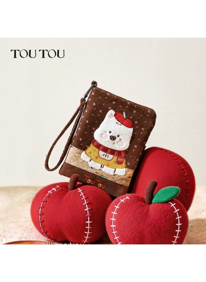 Toutou  New Highland Apple Storage Passport Wallet 3.8-in-1 Wallet Women's Day Gift For Girlfriend - Image 2