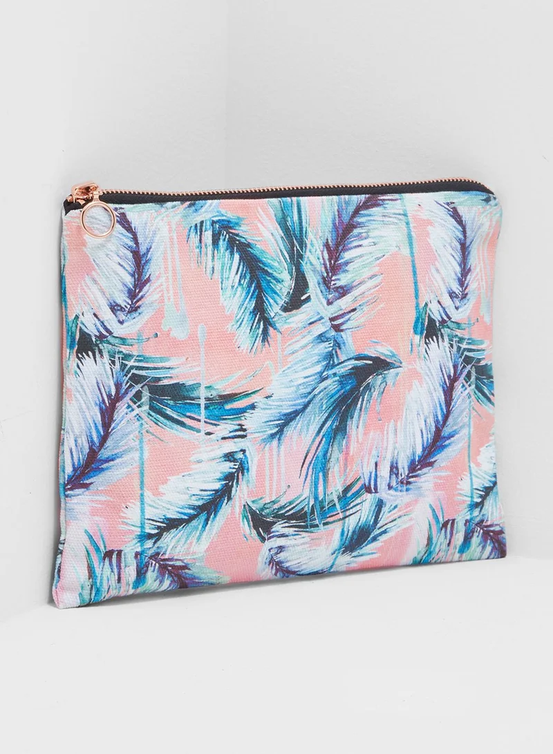 Nikki Strange Pink Tropicana Travel Bag