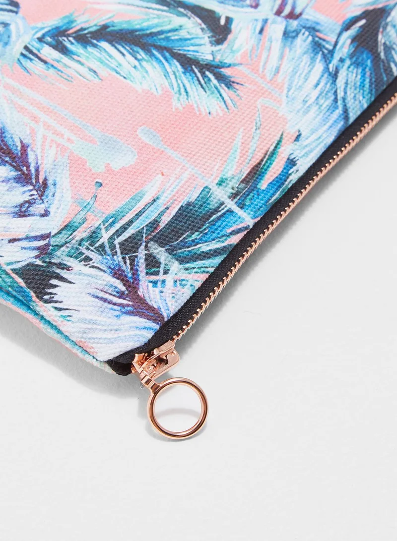 Nikki Strange Pink Tropicana Travel Bag