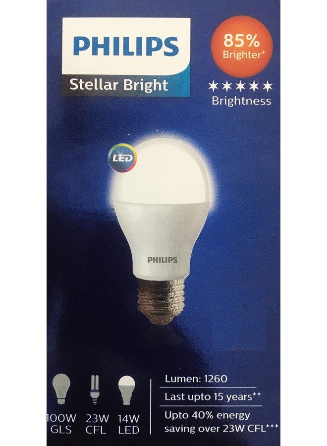 Philips 14W LED Bulb Base E27 (Golden Yellow, Pack of 1) - Image 2