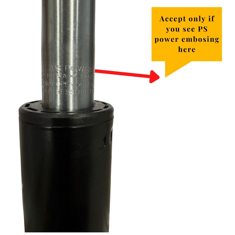 MAKTUNE TECHNOLOGIES Maktune PS Power Chair Hydraulic Cylinder Hydraulic Chair Replacement Rolling Chair Spare Parts Hydraulic for Chair Office Chair Accessories Revolving Chair Parts Class 3 Gas Lift 120mm Stroke - Image 5