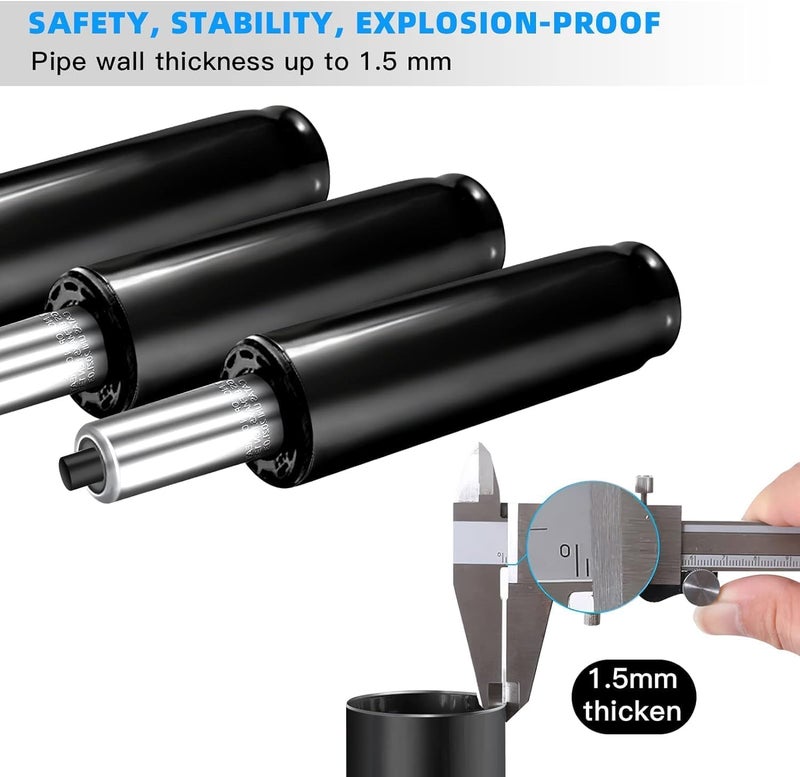 MAKTUNE TECHNOLOGIES Maktune PS Power Chair Hydraulic Cylinder Hydraulic Chair Replacement Rolling Chair Spare Parts Hydraulic for Chair Office Chair Accessories Revolving Chair Parts Class 3 Gas Lift 120mm Stroke - Image 3