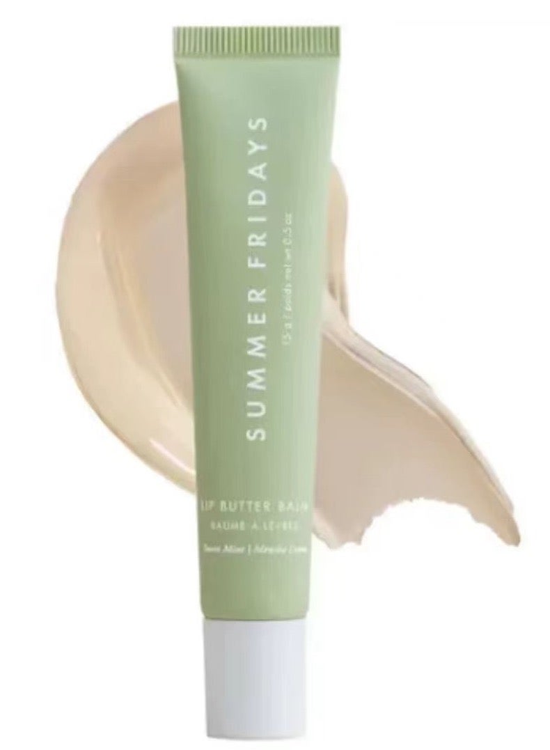 SUMMER FRIDAYS Summer Fridays Lip Butter Balm - Conditioning Lip Mask and Lip Balm for Instant Moisture, Shine and Hydration - Sheer-Tinted, Soothing Lip Care - Sweet Mint (.5 Oz) - Image 1