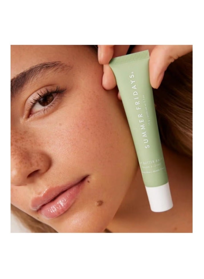 SUMMER FRIDAYS Summer Fridays Lip Butter Balm - Conditioning Lip Mask and Lip Balm for Instant Moisture, Shine and Hydration - Sheer-Tinted, Soothing Lip Care - Sweet Mint (.5 Oz) - Image 2