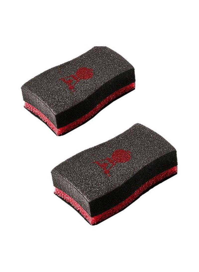 Weber 2-Piece BBQ Cleaning Sponge Black and Red