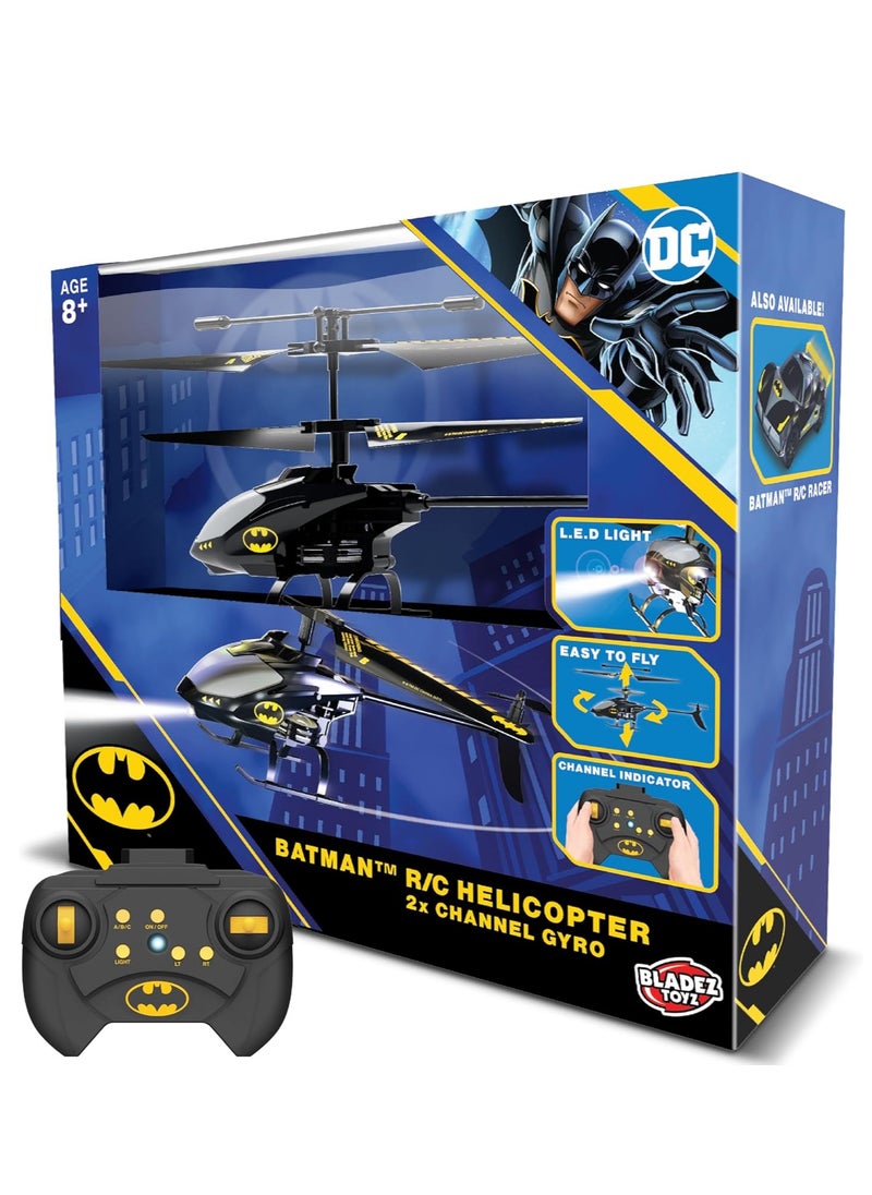 DC - DC Batman RC Helicopter 2X Channel Gyro - Image 1