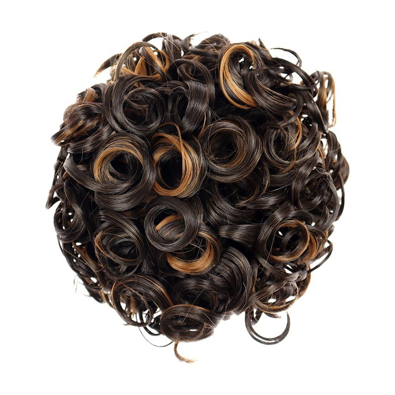 KIS Hair Messy Bun 100 Natural Human Hair Blend Glamorous Handcrafted SalonQuality Voluminous Luxurious Customizable Soft  Silky Texture Washable Reusable  Heat Resistant Md3 Gb - Image 1
