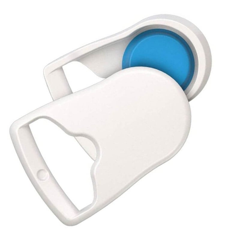 Magnetic Buckle Quick Release for N20 F20 CPAP Masks white blue