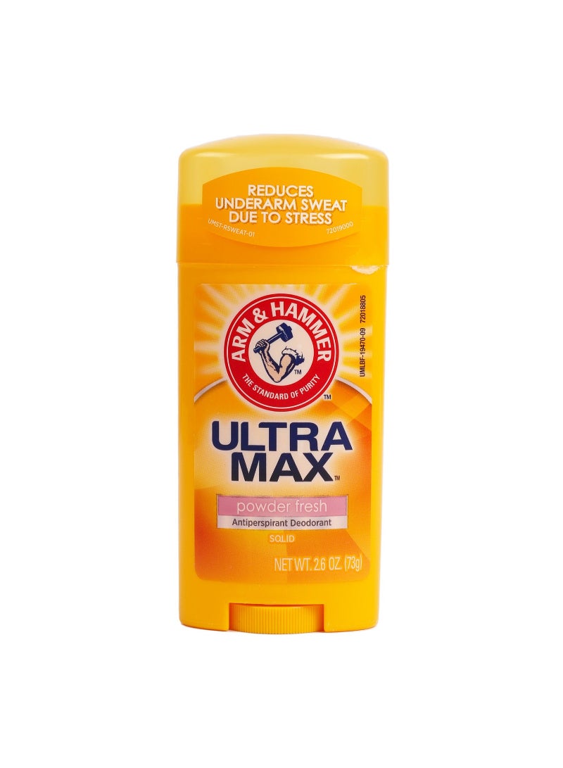 Arm & Hammer Ultra Max Powder Fresh Anti-Perspirant Deodorant Stick 73 g - Image 1