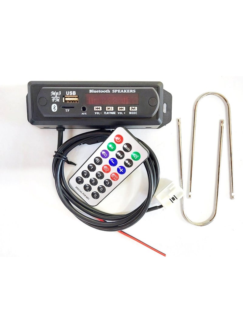 Autoline USB Bluetooth Aux 12V with Microphone for Citroen C3-C4-C5-Berlingo Rd4 Original Tape 
