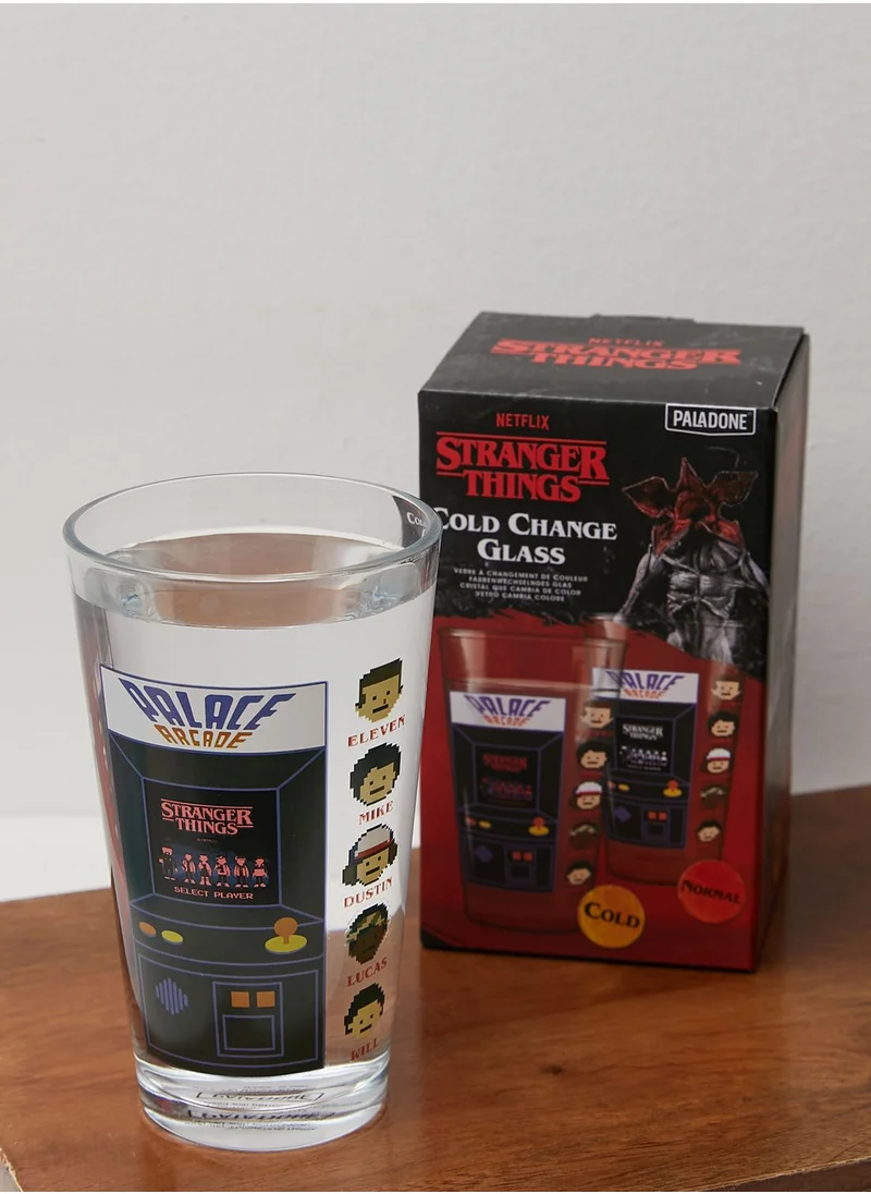Paladone Stranger Things Arcade Colour Change Glass