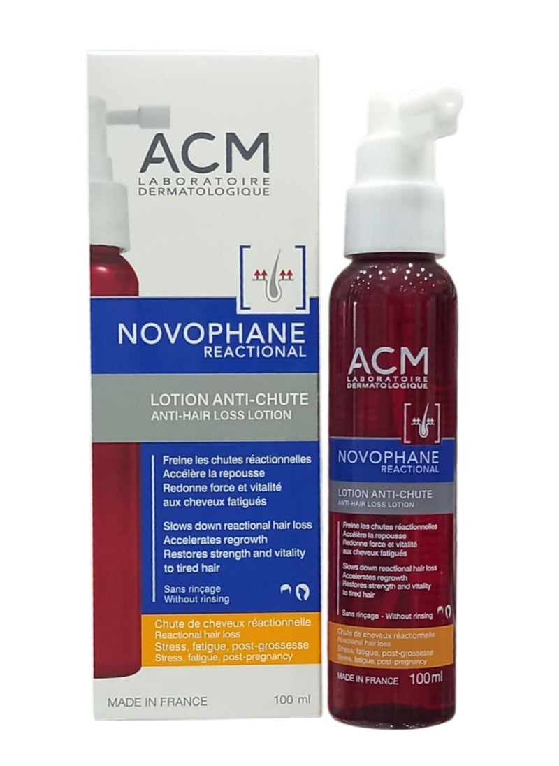 ACM Laboratoire dermatologique Novophane Reactional Anti-Hair Loss Lotion  100ml  - Image 1