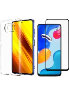 Coolacs Phone Case and 5d Screen Protector Compatible with Xiaomi Poco X3  - Image 1