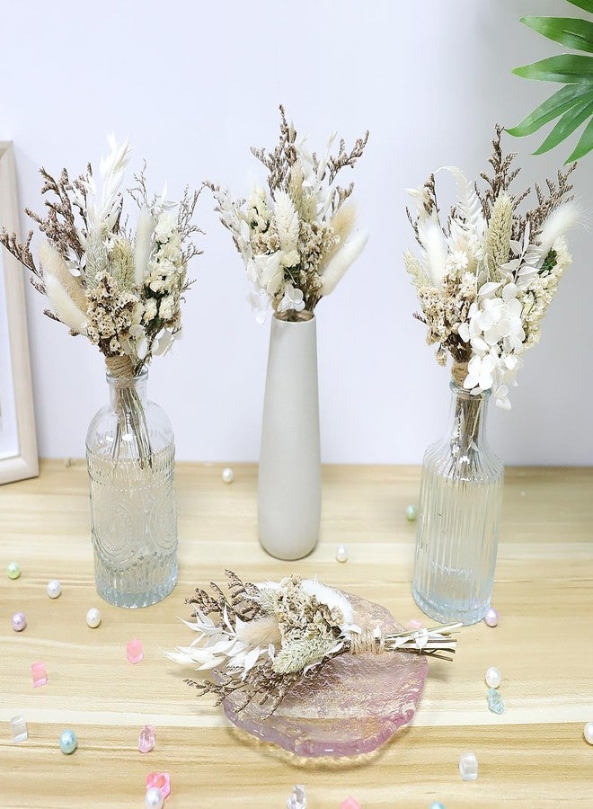 باقات زهور مجففة صغيرة من لاربر، ١٢ قطعة، باقات زهور مجففة صغيرة بوهيمية، باقات زهور برية صغيرة للمزهريات، باقات زهور يدوية الصنع، علب هدايا وصيفات العروس، تزيين الكيك، زينة طاولات حفلات الزفاف - Image 5