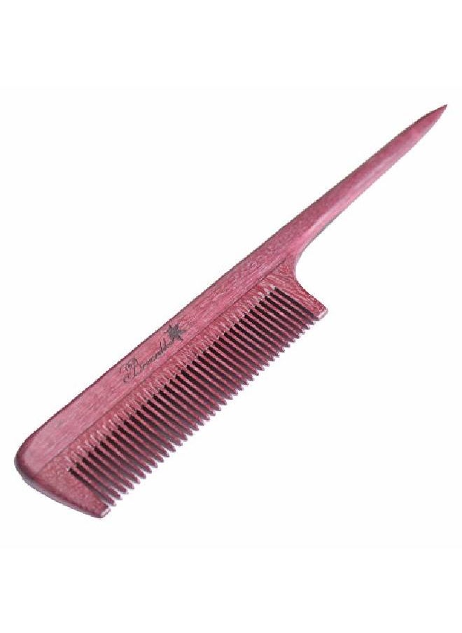 Breezelike - Hair Combs Fine Tooth Purpleheart Wooden Tail Comb No Static Teasing Hair Comb For Women - Image 1