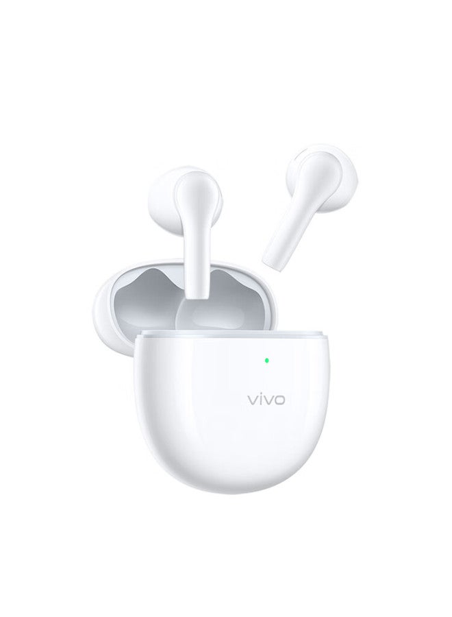 Vivo Tws Air Pro (supports Active Noise Cancellation) Semi In-ear True Wireless Bluetooth Earphones, Energetic White, Compatible With Apple, Huawei, Xiaomi Phones, Valentine's Day Gift For Women