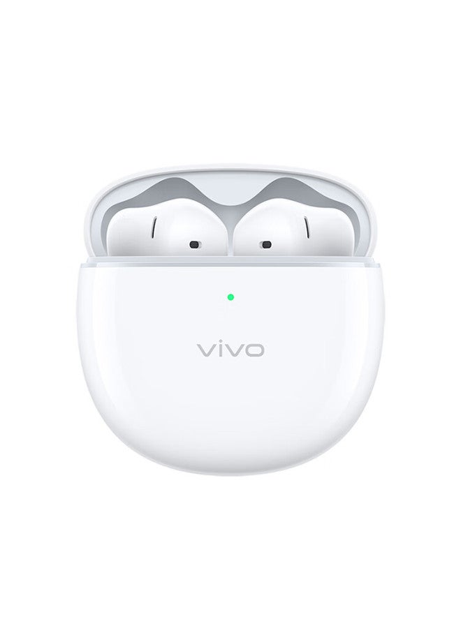 Vivo Tws Air Pro (supports Active Noise Cancellation) Semi In-ear True Wireless Bluetooth Earphones, Energetic White, Compatible With Apple, Huawei, Xiaomi Phones, Valentine's Day Gift For Women
