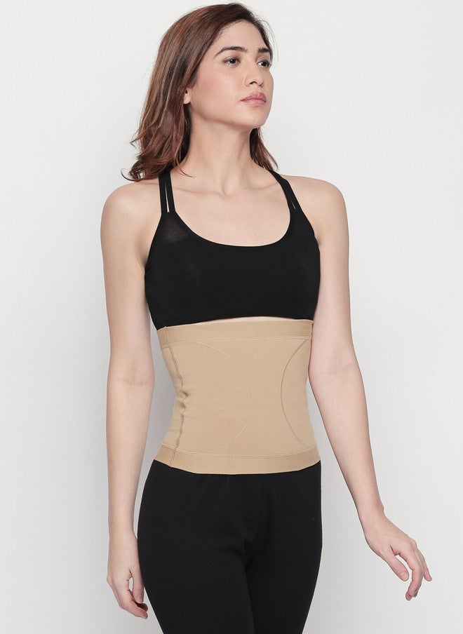 Red Rose RedRose Women Beige High Waist Shapewear for Tummy Control and Body Shaping - Image 3
