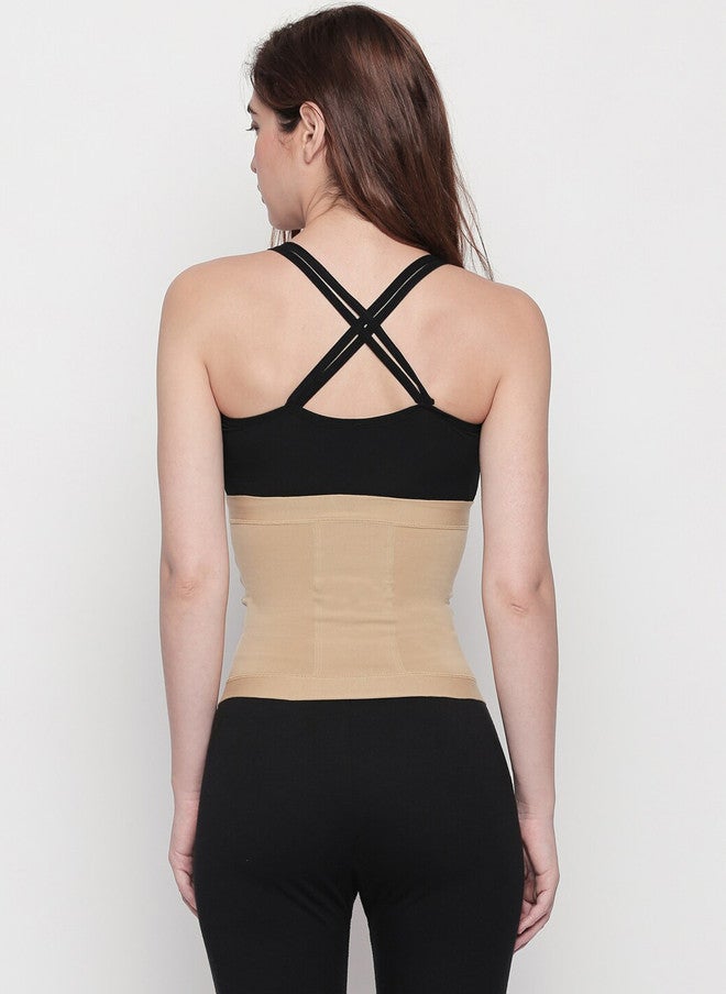 Red Rose RedRose Women Beige High Waist Shapewear for Tummy Control and Body Shaping - Image 5