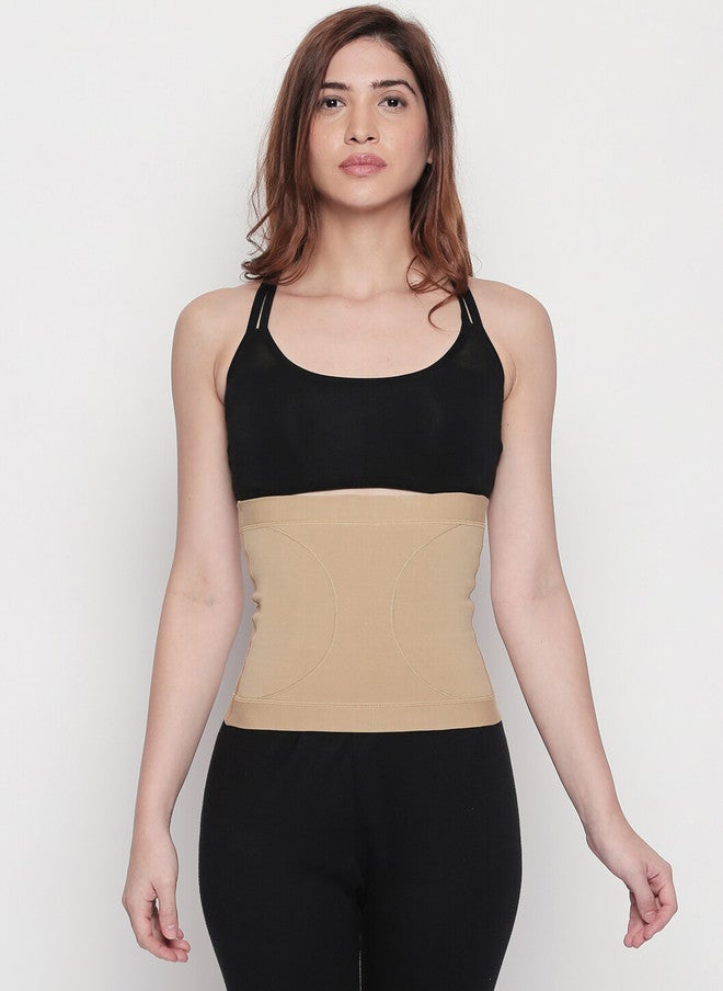Red Rose RedRose Women Beige High Waist Shapewear for Tummy Control and Body Shaping - Image 1