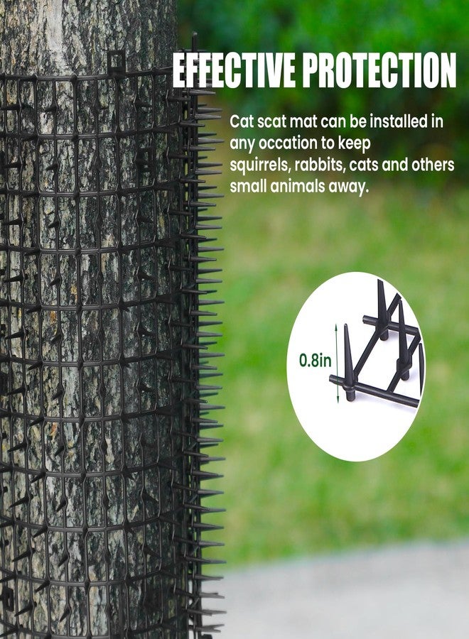 Aurnoet Cat Scat Mat with Spikes 6.5FT Cat Deterrent Mats Plastic Scat Mat for Dogs and Cats Spike Deterrent - Image 4
