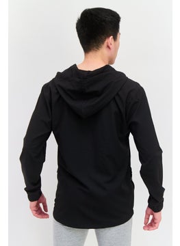 Legend Men Comfort Fit Long Sleeves Training Jacket, Black  - Image 2