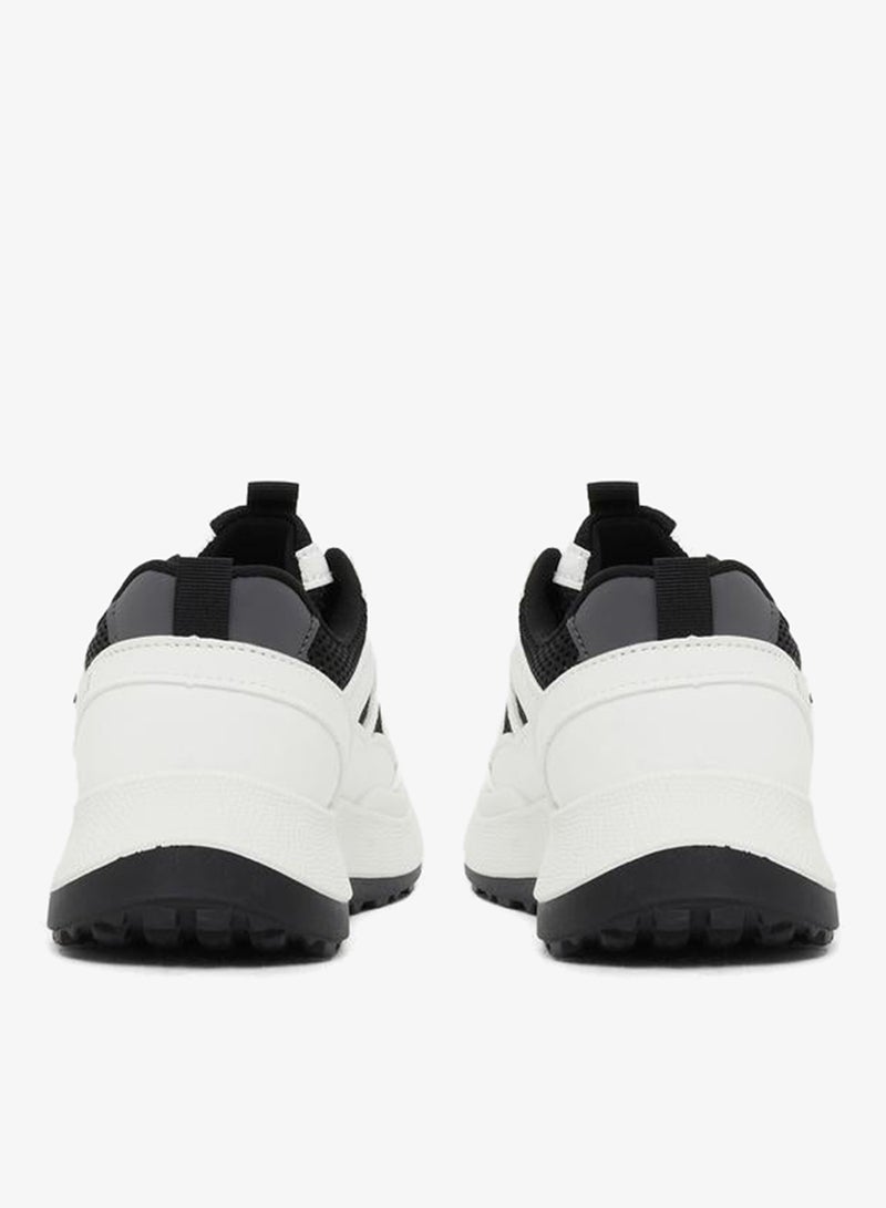 Styli Active Color Block Lace-Up Chunky Sneakers with Back Pull Tab - Image 5