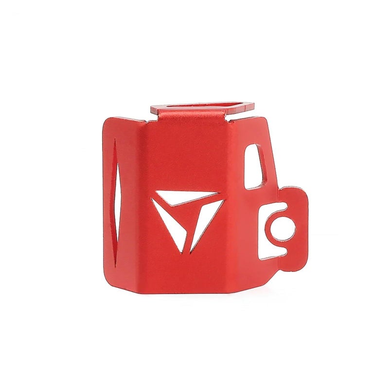Red No Logo Rear Brake Master Cylinder Reservoir Cap Guard For BMW F800R F850GS Motorcycle - Image 2