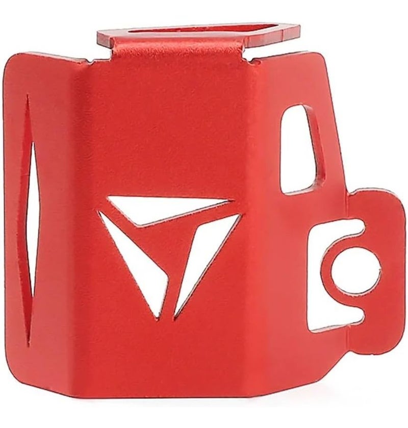 Red No Logo Rear Brake Master Cylinder Reservoir Cap Guard For BMW F800R F850GS Motorcycle - Image 1
