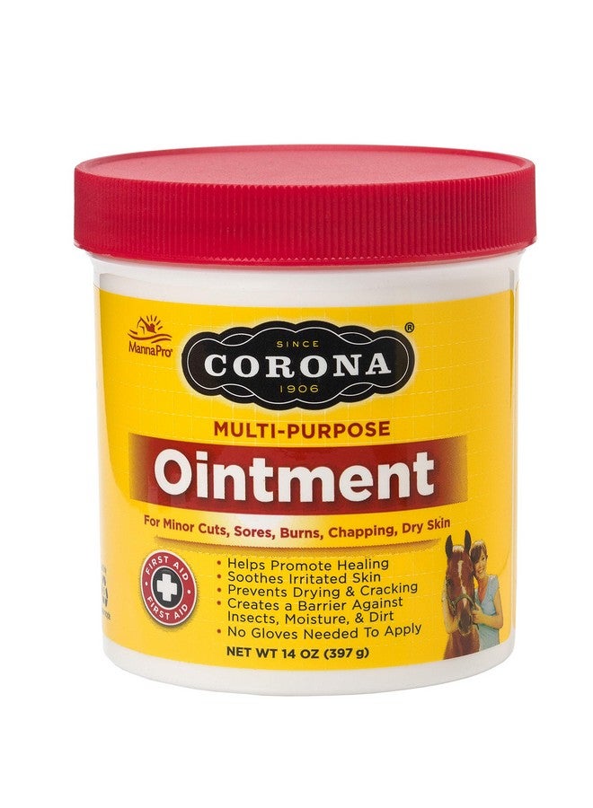 Corona Manna Pro Corona Ointment for Horses | Lanolin-Based Formula Helps Sooth Irritation | 14 Ounces - Image 1