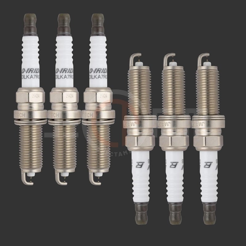 Jectam مجموعة شمعات الإشعال مزدوجة الإريديوم من جيكتام - 6 قطع - Image 2