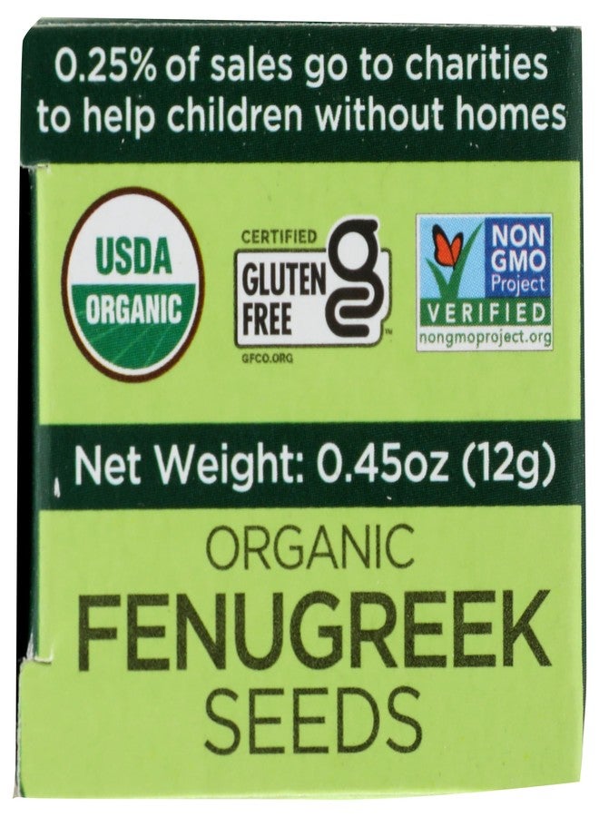 Spicely Organic Fenugreek Seeds 0.45 Oz Certified Gluten Free - Image 5