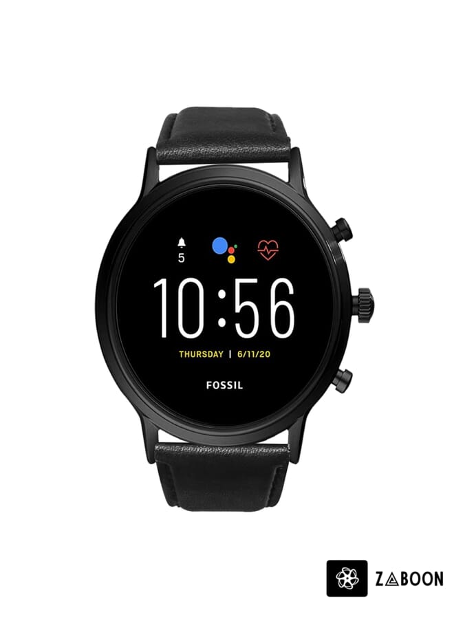 Zaboon Fossil Gen 5 Carlyle / Julianna / Garrett / Carlyle HR Oil Wax Genuine Leather Watch Band - Image 2