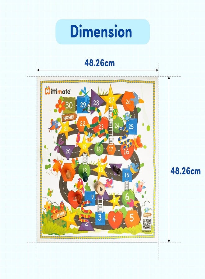 Mittimate Shapes and Ladder Board Game - Image 4
