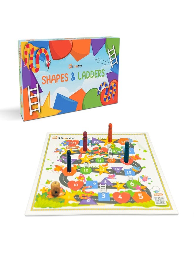 Mittimate Shapes and Ladder Board Game - Image 1