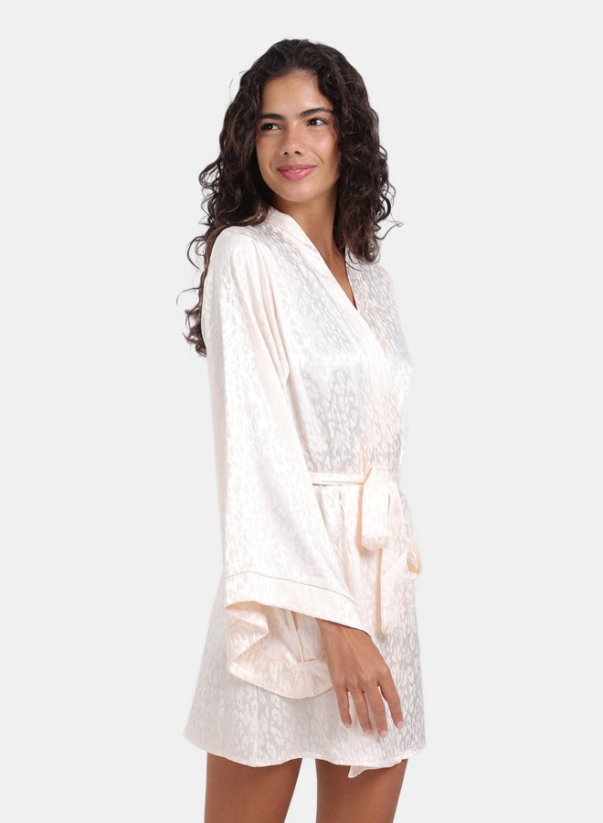 Carina Elegant Self-Jacquard Robe  - Image 2